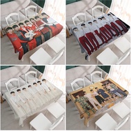 TNT Times Youth League Fan Anti-dust Gradient Student Dormitory Coffee Table Tablecloth Desk Tablecl