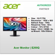 Acer Monitor | E200Q