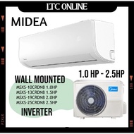 Midea Air Conditioner Wall Mounted Inverter R32 1.0HP - 2.5HP MSXS Extreme Save Series