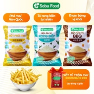 Combo Seaweed Powder, Shaken Cheese Powder, BBQ Powder Shake French Fries - Soba Food Pack 100g - SB