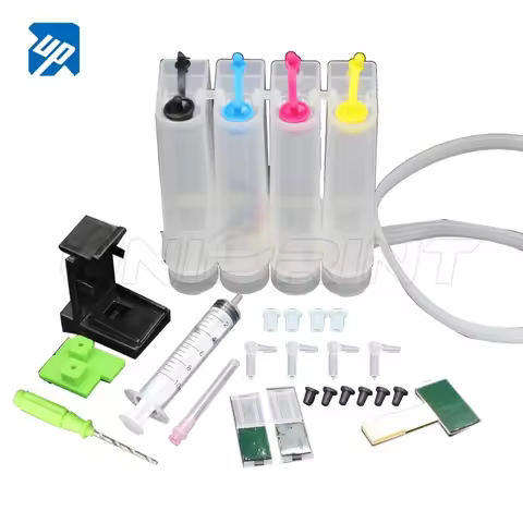 Ciss Ink Kits Replacement For HP 302 302 XL Deskjet 2130 1112 3630 3632 Officejet 4650 4652 4655 ENV