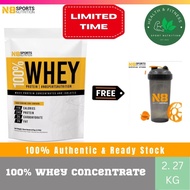 *READY STOCK* N8 100% WHEY PROTEIN (HALAL) - 5lbs (2.27kg) - 73 servings