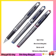 Bút ký gel-Hộp 12 cây bút bi ký tên mực gel viết trơn đều màu không chảy mực đầu bi titanium chịu lự