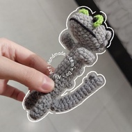 Dancing Dragon Meme Keychain | Dancing Dragon Meme Wool Keychain