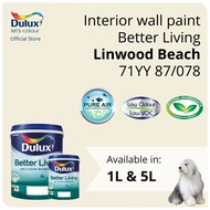 Dulux Interior Wall Paint - Linwood Beach (71YY 87/078) (Better Living) - 1L / 5L