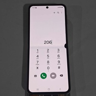 จอ LCD แบบดั้งเดิมที่มีจุดหรือเส้น Samsung Z พลิก3 5G ประกอบดิจิทัลจอแสดงผล LCD แบบสัมผัสหน้าจอที่มี