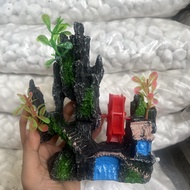 [MS46] Hòn Non Bộ Có Bánh Xoay NHỎ Sủi O X I Trang Trí Hồ Cá Hòn Non Bộ