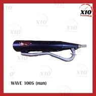 ท่อไอเสีย WAVE 100S หมก ท่อเดิมหมก ท่อมอเตอร์ไซค์ HONDA WAVE 100S หมก ฮอนด้า เวฟ ท่อแต่ง ท่อผ่า ท่อหมก ปลายท่อ+คอท่อ อะไหล่แต่ง ของแต่งมอไซค์ อุปกรณ์เสริมมอไซค์ อะไหล่เดิม สินค้ารับประกันมีปัญหาเคลมชิ้นใหม่ทันที