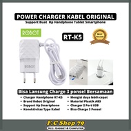 HP Mobile Phone Charger, 2-Slot USB Charging Port Charger Cable, 3 Mobile Phones, Supports All Types