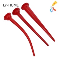 LIAOYING Structural Adhesive Nozzle, 300mm/11.8in Red Caulking Nozzle, Durable Curved Caulking Nozzl