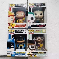 03 Batman 01 Batgirl Joker Firestorm Funko Suicide Squad Action Figure Pop Movable DC Vintage