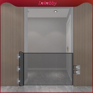 [Lohobby] Retractable Dog Gate Mesh Dog Gate Easy Mounted Expandable Gate Barrier Puppy Fence Gate f