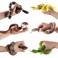 Realistic fake rubber snake toy