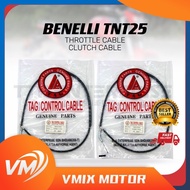 BENELLI TNT25 THROTTLE CABLE / CLUTCH CABLE (CONTROL CABLE) TAG