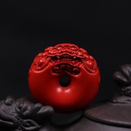 96% Kandungan Tinggi Bijih Mentah Cinnabar Tulen Cinnabar Pixiu Peace Buckle Aksesori Gelang Loket G