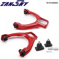 Adjustable Front Upper Control Arm Camber Kit For Honda EK jdm Powdered Style Red TK-FCA002EK