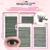 50D Thick Eyelash Extension Mink Individual Eyelash Set 10-14mm Mixed D Curl DIY Eyelashes