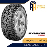 YEAR 2026 RADAR RENEGADE RT LT285/55R20 10PLY 122/119Q RUGGED TERRAIN TIRES 285/55R20 RT