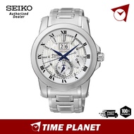 [Official Warranty] Seiko Premier SNP091P1 Kinetic Perpetual Men's Watch