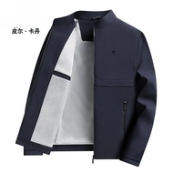 Áo Khoác Nam Pierre Cardin Xuân Thu Mới Áo Khoác Thường Ngày Cổ Đứng Đa Năng Áo Khoác Ngoài Công Sở 