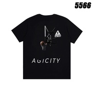 5566 Basketball Pattern T - shirt