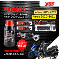 YSS งานแท้ ชุดโช๊คหน้า FORK UPGRADE KIT อัพเกรด Yamaha NMAX155 2015-2019 / NMAX155 2020 / Aerox155 2