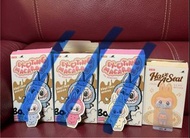 （現貨）香港Popmart專門店正版正貨Labubu馬卡龍坐坐派對糖膠毛絨盲盒