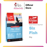 Orijen Six Fish Dog Food 6kg Makanan Anjing Premium Super Premium Dog Food Orijen Six Fish