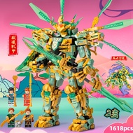 Phantom Ninja Building Blocks Annihilation Mecha Lego Education Golden Dragon Fit Robot Boy Series A