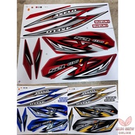 Stiker Sticker Body Stripe Cover Set (1) Suzuki Axelo