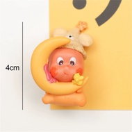 Cute Star Man Changing Cartoon Refrigerator Magnetic Tiles Personalized Creative Magnetic Decorative