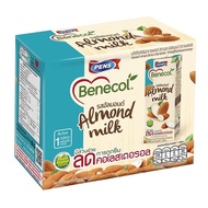 โปรว้าวส่งฟรี! เบเนคอล ผลิตภัณทฑ์เสริมอาหารแพลนท์สตานอล ยูเอชที รสอัลมอนด์ 180 มล. x 6 กล่อง Benecol UHT Almond Milk 180 ml x 6 Boxes Free Delivery(Get coupon) โปรโมชันนม ราคารวมส่งถูกที่สุด มีเก็บเงินปลายทาง