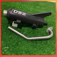 Exhaust Ds4 Muffler pipe 1set Power pipe BEAT carb/fi Genio all new beat Mio sporty Mio soulty Mio i