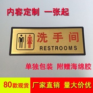 Men Women Toilet Signs Signs Signs Gold Foil Toilet Signs Toilet House Signs Custom Signs Prompt Sig