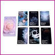 For 78 pieces Hearts hidden secrets Game Card Deck Interactive Divination 78 Sheets English Paper Ca