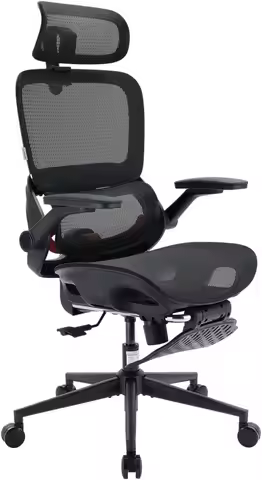 SIHOO B100 PRO Ergonomic Office Chair with Footrest, Mesh Office Chair with Adaptive Lumbar Support,