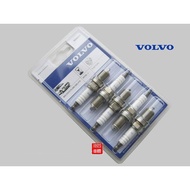 Genuine Volvo 850 C70 V70 S60 S70 S80 XC70 XC90 T5 Spark Plug Kit 5-CYL Turbo, 8692071, 30637308, On