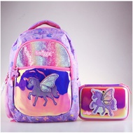⭐⭐Australia smiggle Butterfly Unicorn Schoolbag Elementary School Students Cartoon Animal Backpack