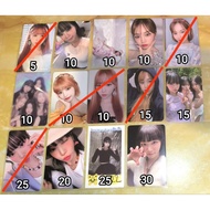 Le Sserafim Izone Kim Chaewon Official Photocard Dicon Antifragile