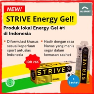 STRIVE Energy Gel Indonesia not SIS Gu Maurten