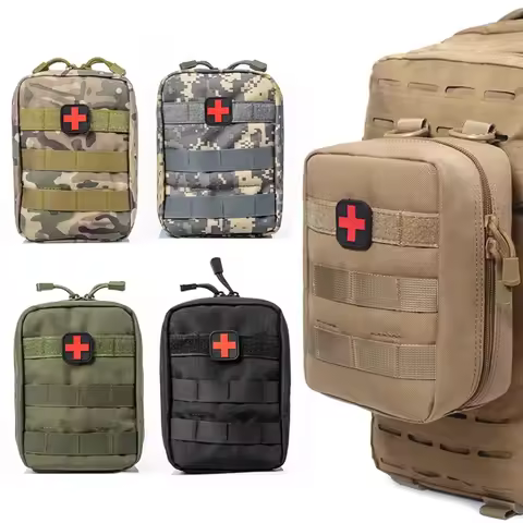 Tactical First Aid Bag Medical Kit Bag Molle EMT Emergency Survival Pouch Outdoor Medical Box Large