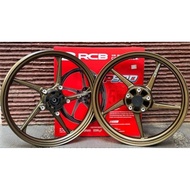 RCB 5 SPOKES SP500 ALLOY MAGS FOR YAMAHA SNIPER 150 V1 V2 / 155 VVA / RACING BOY/ ABS / NON ABS