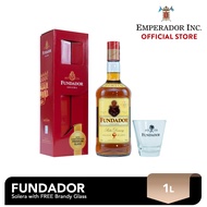 Fundador Solera Brandy 1L Glass Pack