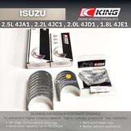 KING Bearing ISUZU 2.5L 4JA1 4JA1T 2.2 4JC1 2.0L 4JD1 1.8L 4JE1 Diesel for old Dmax Hitachi EX40 EX4