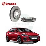 BREMBO Front Brake Discs (2pcs) - Hyundai Elantra12 MD Hyundai Elantra16 AD