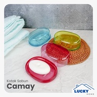 LUCKY HOME - Camay Bar Soap Holder with Drainer / Bar Soap BOX AESTHETIC Soap BOX