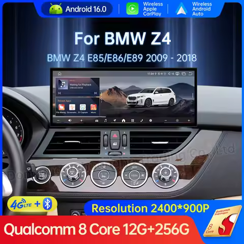 Android 16 For BMW Z4 E85 E86 E89 2009 - 2018 Wireless Auto Carplay GPS Navi BT Video Player Radio A
