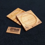 ECO wood coaster + engraving wooden coaster + custom engraving