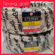 ETERNA KABEL LISTRIK TEMBAGA NYM 2 X 1,5mm  50 Meter / Kabel Eterna Nym 2 x 1,5 50Meter