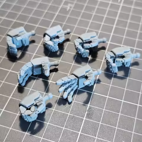 MAN Model A Pair Modeling Hands 3D Printing Parts for MG 1/100 SAZABI Ver.ka MSN-02 Zeong DIY Access